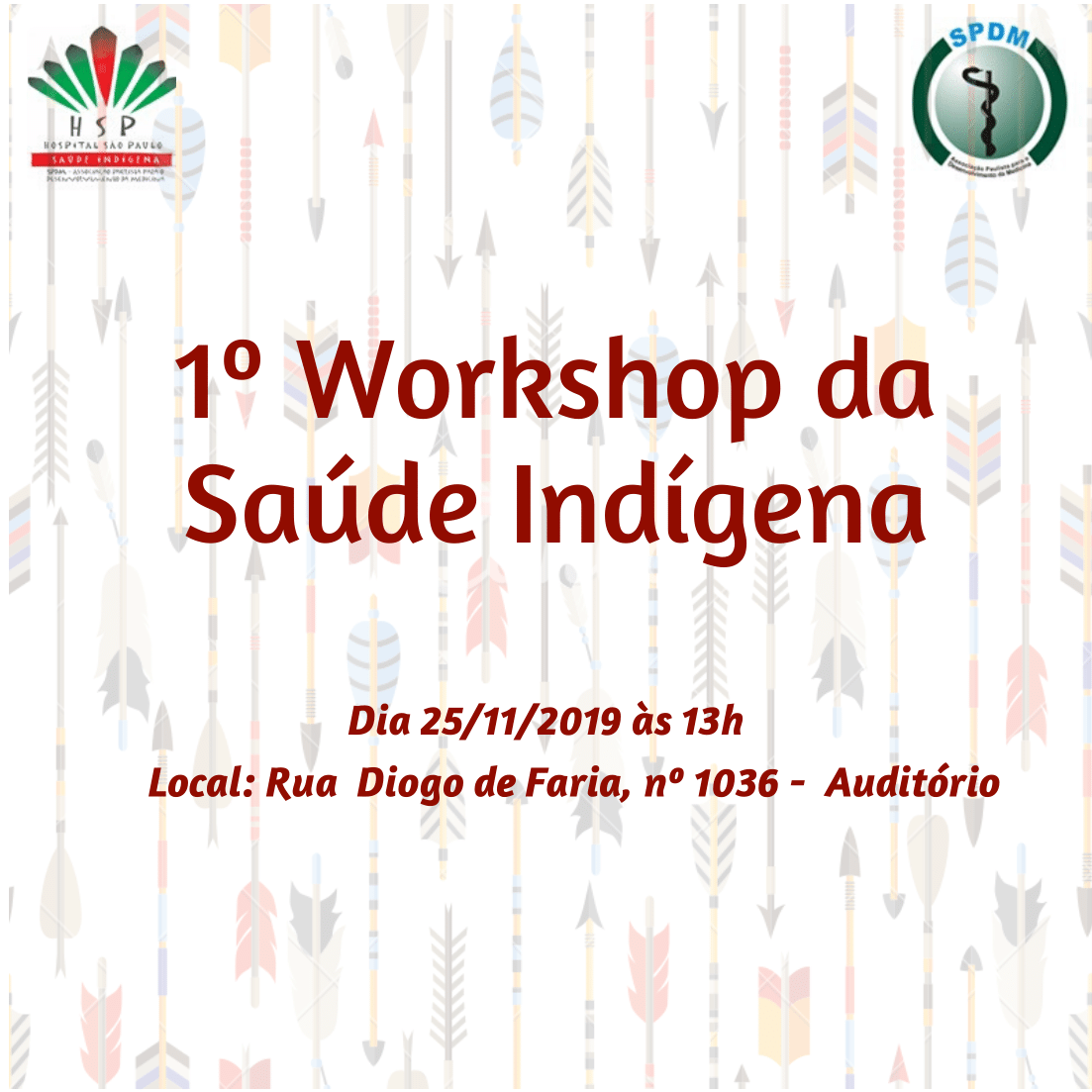 1° Workshop da SPDM - Saúde Indígena